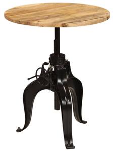 Barový stůl Tilba - masivní dřevo | 75 x(76–110) cm