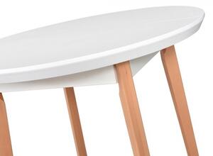 Jídelní stůl OSLO 4 + deska stolu ořech, podstava stolu ořech, nohy stolu ořech
