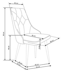 Jídelní židle SCK-365 bordó