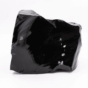 Obsidián černý - surový kámen OBC27