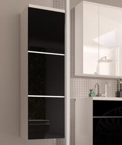 Stolarz koupelnová skříňka PORTO + barva černá, LED osvětlení NE
