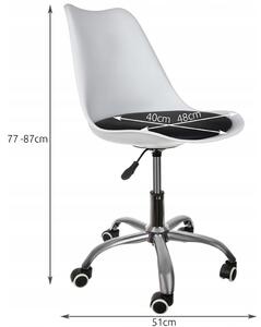 Vulpi Dětská kancelářská židle Trendy Barva: šedá