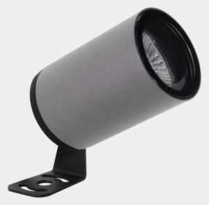 Venkovní bodové osvětlení LEDS-C4 Eko, šedý, výška 15,7 cm, hliník