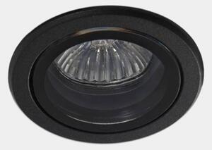 LEDS-C4 Bob venkovní vestavné bodové svítidlo, černé, Ø 7,5 cm, hliník