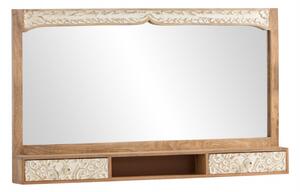 Široké zrcadlo do koupelny 130x75 Madurai II