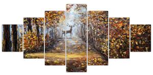 Obraz - Duch lesa (210x100 cm)