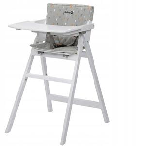 Dřevěná dětská jídelní židle Safety 1st Nordik bílá