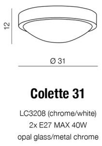 Moderní stropní svítidlo Colette