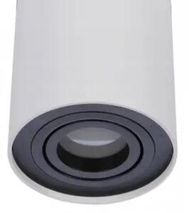 Moderní bodové svítidlo Bross 1 bílo-černé