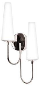 Zuma Line 1126 - Nástěnná lampa MAGNUM 2xE14/40W/230V lesklý chrom