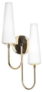 Zuma Line 1125 - Nástěnná lampa MAGNUM 2xE14/40W/230V zlatá