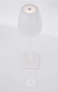 Nova Luce Venkovní stolní lampa COLT, LED 2W 3000K IP54 62st. 5V DC vypínač na těle USB kabel stmívatelné