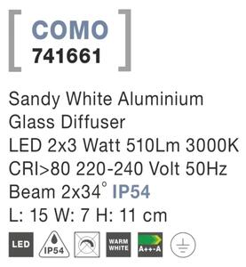 Venkovní LED svítidlo Como 15 bílé