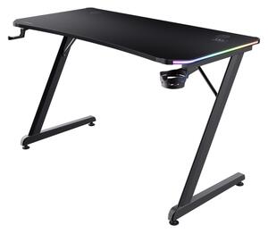 Psací stůl Trust GXT 709 Luminus RGB černý 120 cm x 60 cm
