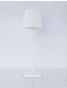 Nova Luce Venkovní stolní lampa COLT, LED 2W 3000K IP54 62st. 5V DC vypínač na těle USB kabel stmívatelné