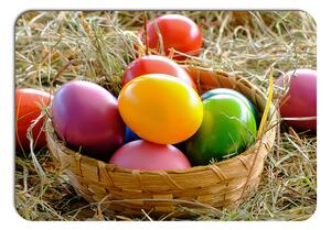 Velikonoční prostírání 042, malovaná vajíčka
