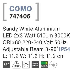 Venkovní LED svítidlo Como 112 bílé