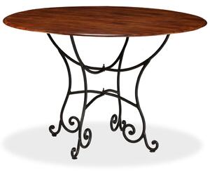 PerfektníDomov Jídelní stůl Minto - masivní dřevo | 120x76cm