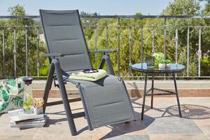ZAHRADNÍ RELAXAČNÍ ŽIDLE, kov, textil Ambia Garden, Online Only
