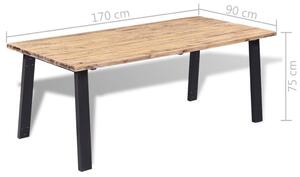 PerfektníDomov Jídelní stůl Milton - masivní dřevo | 170x90 cm