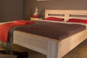 LK184-100 dřevěná postel masiv buk Drewmax (Kvalitní nábytek z bukového masivu)