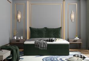 Čalouněná postel 8, 160x200, opera deepgreen