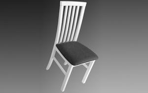 Drewmix jídelní židle MILANO 1 + dřevo: ořech, potahový materiál: látka