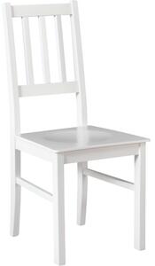 Drewmix Jídelní židle BOS 4 D + dřevo: bílá