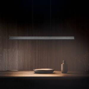 Trio Lighting Závěsné LED světlo Donegal, černé, délka 150 cm,, stmívatelný, Černá, Obývací pokoj / jídelna, kov, Moderní