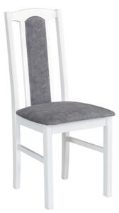 Drewmix jídelní židle BOS 7 + dřevo: bílá