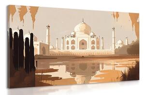 Obraz indický Taj Mahal Varianta: 90x60