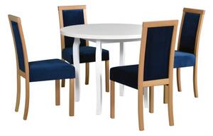 Drewmix jídelní židle ROMA 3 + dřevo: ořech, potahový materiál: látka