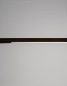 Nova Luce Stolní lampa ENSIO černý hliník a akryl LED 7W 3V 3000K