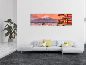 Obraz - Fujiyoshida, Japonsko (170x50 cm)