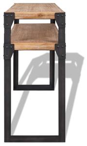 Konzolový stolek Indu z masivního akáciového dřeva | 120x40x85 cm