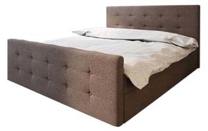 Čalouněná postel BAILANDO 1 + rošt + matrace, 180x200, Cosmic 800