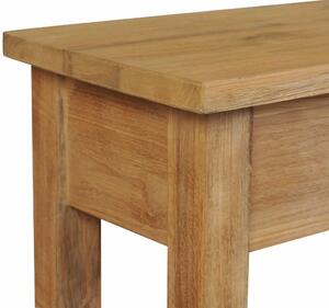 Konzolový stolek z masivního teaku | 120x30x80 cm