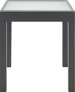 ZAHRADNÍ STŮL, kov, sklo, 70-140/70/75 cm Ambia Garden - Venkovní stoly