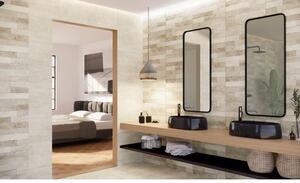 EBS Domino dekor 33,3x55 taupe 1,84 m2
