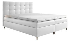 Čalouněná postel boxspring MARIANA + topper, 160x200, madryt 920