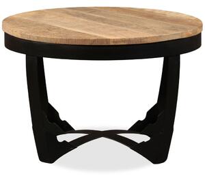 Odkládací stolek - hrubý mangovníkový masiv | 60x40 cm