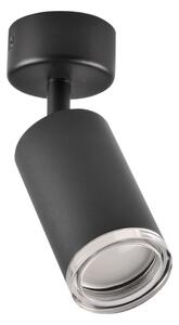 LED RGBW Stmívatelné koupelnové bodové svítidlo TURYN 1xGU10/4,8W/230V IP44 čer