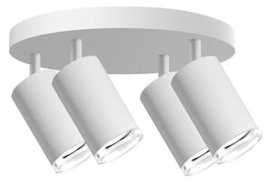 LED RGBW Stmívatelné koupelnové bodové svítidlo TURYN 4xGU10/4,8W/230V IP44 bílá