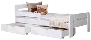 POSTEL S ÚLOŽNÝM PROSTOREM, 90/200 cm, bílá MID.YOU - Online Only dětské postele, Online Only