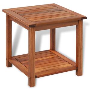 Odkládací stolek z masivního akáciového dřeva | 45x45x45 cm