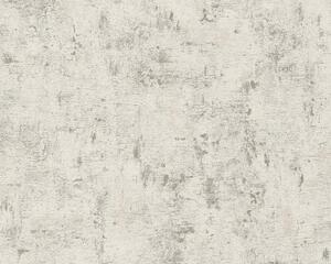 A.S. Création | Vliesová tapeta na zeď Jade 3951-60 | 0,53 x 10,05 m | krémová, šedá, metalická
