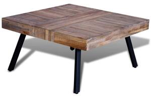 Konferenční stolek čtvercový - regenerovaný teak