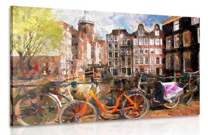 Obraz kreslený Amsterdam