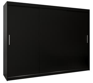 Posuvná skříň MORI 250, 250x200x62, černá