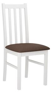 Jídelní židle Dalem X, Barva dřeva: bílá, Potah: Soro 28 Mirjan24 5903211259012